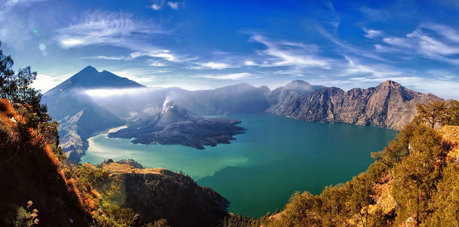 Beautiful Mt Rinjani -Lombok - Indonesia